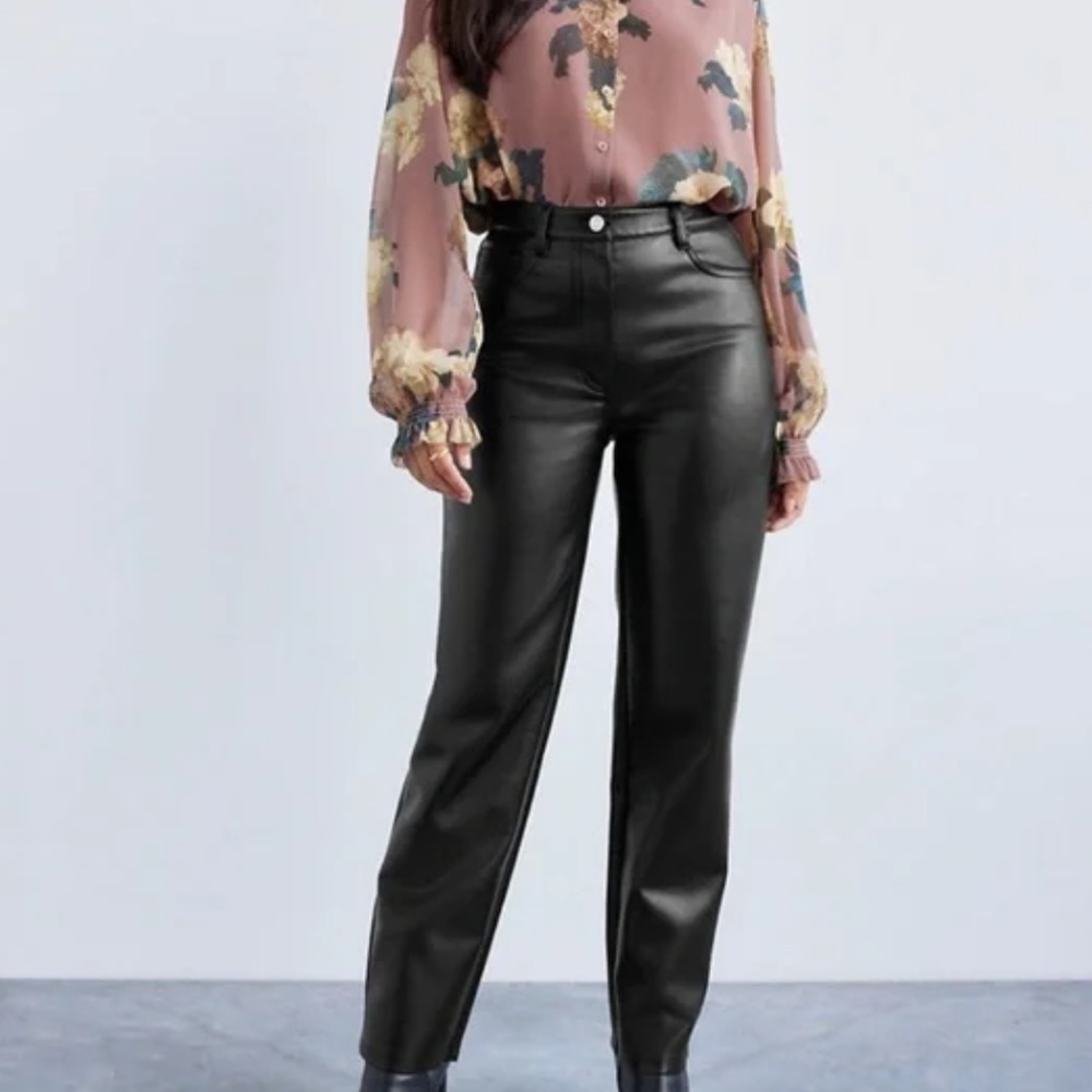 Aritzia Wilfred Melina Pant Vegan Leather